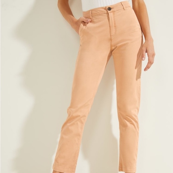 New GUESS Slim Straight Chino Jeans - Picture 5 of 9